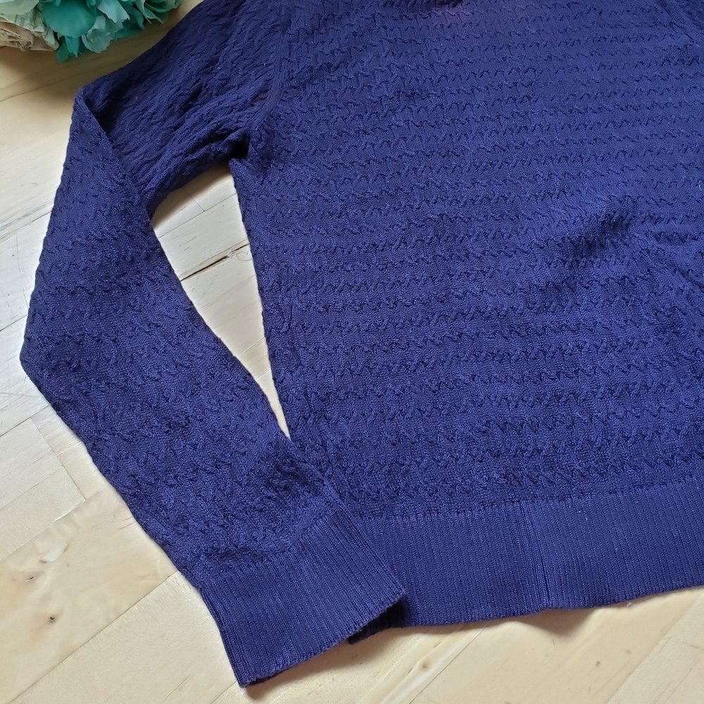 Talbots Pima Cotton Knit Sweater - Picture 4 of 5